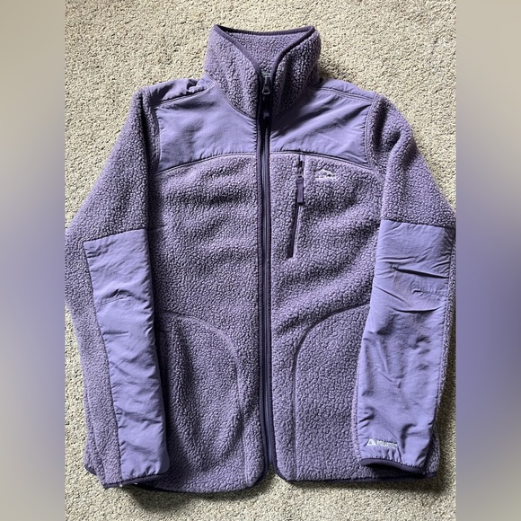 Purple L.L. Bean Fleece Jacket (M) - Picture 1 of 6